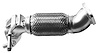 KA4201 Exhaust Pipe; 2006-2008 Kia Optima Front - image 1