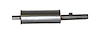 ME1107 Exhaust Muffler; 1963-1971 Mercedes-Benz 230SL Rear, 250SL Rear, 280SL Rear - image 1