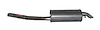 ME2297 Exhaust Muffler; 1972-1985 Mercedes-Benz 380SL Rear, 450SL Rear, 450SLC Rear, 350SL Rear, 380SLC Rear