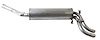 ME4647 Exhaust Muffler; 1981-1985 Mercedes-Benz 300SD Rear - image 1