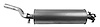 ME5947 Exhaust Muffler; 1982-1985 Mercedes-Benz 300D Rear, 1982-1985 Mercedes-Benz 300CD Rear - image 1