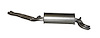 ME7407 Exhaust Muffler; 1986-1991 Mercedes-Benz 420SEL Rear, 560SEL Rear, 560SEC Rear