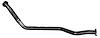ME8301 Exhaust Pipe; 1990-1993 Mercedes-Benz 300D Front - image 1