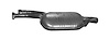 ME8705 Exhaust Muffler; 1994-1995 Mercedes-Benz E320 Center, 1993 Mercedes-Benz 300E Center - image 1
