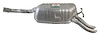 ME8707 Exhaust Muffler; 1994-1995 Mercedes-Benz E320 Rear, 1990-1993 Mercedes-Benz 300CE Rear, 1993 Mercedes-Benz 300E Rear - image 1