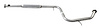 MT14046 Exhaust Resonator; 1999-2000 Mitsubishi Galant - image 1