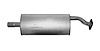 MZ15915 Exhaust Muffler; 2005-2008 Ford Escape Center, 2008, 2005-2006 Mazda Tribute Center - image 1