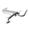 MZ18197 Exhaust Muffler; 2010-2012 Mazda 3 Rear - image 2