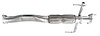MZ19504 Exhaust Intermediate Pipe; 2007-2015 Mazda CX-9 - image 1