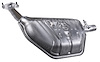 MZ19657 Exhaust Muffler; 2009-2013 Mazda 6 Left - image 1