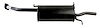 MZ8107 Exhaust Muffler; 1993-1997 Mazda 626 Rear, 1993-1997 Mazda MX-6 Rear - image 1