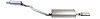 PR0907 Exhaust Muffler; 1978-1982 Porsche 924 Rear - image 1