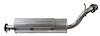 RV11905 Muffler - Center, ANSA OER - image 1