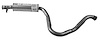 SA3105 Muffler - Center, ANSA OER - image 1