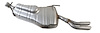 SA3307 Muffler - Rear, ANSA OER - image 1