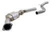 SAS300 3" Preformed Exhaust Clamp - AccuSeal Flatband - 430 Stainless Steel - image 1
