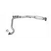 SAS312 3.5" Preformed Exhaust Clamp - AccuSeal Flatband - 430 Stainless Steel - image 1