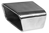 ST1266S Exhaust Tip; 2005-2010 Kia Sportage Right, 2004-2006 Acura MDX Right - image 1