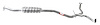 SU2405 Exhaust Resonator; 2006-2007 Subaru B9 Tribeca, 2008-2009 Subaru Tribeca - image 1