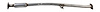 SU4005 Exhaust Resonator; 1995-1998 Subaru Impreza, 1998 Subaru Forester