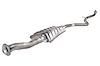 SU6624 Exhaust Resonator; 2013-2015 Subaru XV Crosstrek, 2016-2017 Subaru Crosstrek - image 1