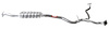 SU8645 Exhaust Resonator; 2005-2009 Subaru Outback - image 1