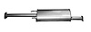 SZ6605 Muffler - Center, ANSA OER - image 1