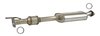 T500Z 5" Heavy Duty Guillotine U-Bolt Exhaust Clamp w/Flange Nuts - Zinc Plated Steel - image 1