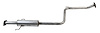 TY14945 Exhaust Resonator; 1990-1992 Toyota Corolla, 1989-1992 Geo Prizm - image 1