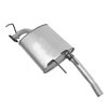 TY17247 Exhaust Muffler; 1993-1997 Toyota Corolla Rear, 1993-1997 Geo Prizm Front, 1993-1997 Geo Prizm Rear - image 3