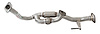 TY26841 Exhaust Pipe; 1994 Toyota Camry Front, 1994 Lexus ES300 Front - image 1
