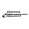 TY2747 Exhaust Muffler; 1998-2002 Toyota Corolla Rear, 1998-2002 Chevrolet Prizm Rear - image 1