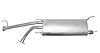 TY32745 Exhaust Muffler; 2001-2007 Toyota Sequoia Center - image 1