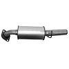 TY38607 Exhaust Muffler; 2004-2007 Toyota Highlander Rear, 2007-2009 Lexus RX350 Rear, 2004-2006 Lexus RX330 Rear - image 1