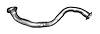 TY39301 Exhaust Pipe; 2008-2013 Scion xB Front - image 1