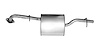 TY41017 Exhaust Muffler; 2007-2012 Toyota Yaris Rear - image 1