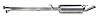 TY42445 Exhaust Muffler; 2007-2009 Toyota Tundra Center - image 1