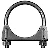 U118 Exhaust Clamp; 1.125 In.; Mild Steel; Natural - image 1