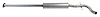 VL13405 Muffler - Center, ANSA OER - image 1