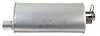 VL2707 Exhaust Muffler; 1985-1992 Volvo 740 Rear, 1992-1995 Volvo 940 Rear, 1983-1990 Volvo 760 Rear, 1987 Volvo 780 Rear