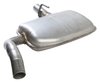 VW11745A Exhaust Muffler; 1996-2002 Volkswagen Jetta Center, Cabrio Center, Cabrio Rear, Golf Center - image 3