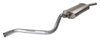 VW1407 Exhaust Muffler; 1975-1984 Volkswagen Rabbit Rear, 1975-1980 Volkswagen Scirocco Rear - image 2
