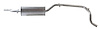 VW1447 Exhaust Muffler; 1980-1983 Volkswagen Rabbit Pickup Rear - image 1