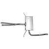 VW17705 Exhaust Muffler; 1998-2005 Volkswagen Passat Center - image 1
