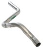 VW4456 Exhaust Intermediate Pipe; 1986-1989 Volkswagen Cabriolet, 1984 Volkswagen Rabbit Convertible - image 3