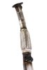 XAC212 Exhaust Tip - Universal; 2-1/2 In. Inlet; 9 in. x 2-3/4 In. OAL; Angle Cut; Chrome Plated - image 1
