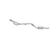 XAC418 Exhaust Tip - Universal; 2-1/2 In. Inlet; 18 in. x 4 In. OAL; Angle Cut; Chrome Plated - image 1