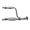 XRAC31222 Exhaust Tip - Universal; 2-1/4 In. Inlet; 22 in. x 3-1/2 In. OAL; Inside Roll Angle Cut; Chrome Pl... - image 1