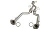 XS1149 Muffler - Xlerator Stainless Steel; 2.25 In. Inlet; 2.25 In. Outlet; C/O-OO Config.; 14 In. Body; 20 ... - image 1