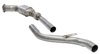 XSAC31218212 Exhaust Tip - Universal; 2-1/2 In. Inlet; 18 in. x 3-1/2 In. OAL; Angle Cut; Natural - image 1